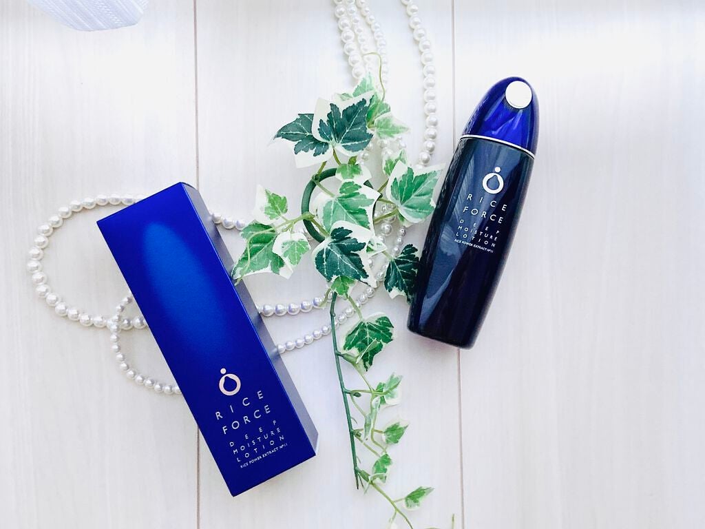 ディープモイスチュアローション/ライスフォース/化粧水を使ったクチコミ(3枚目)