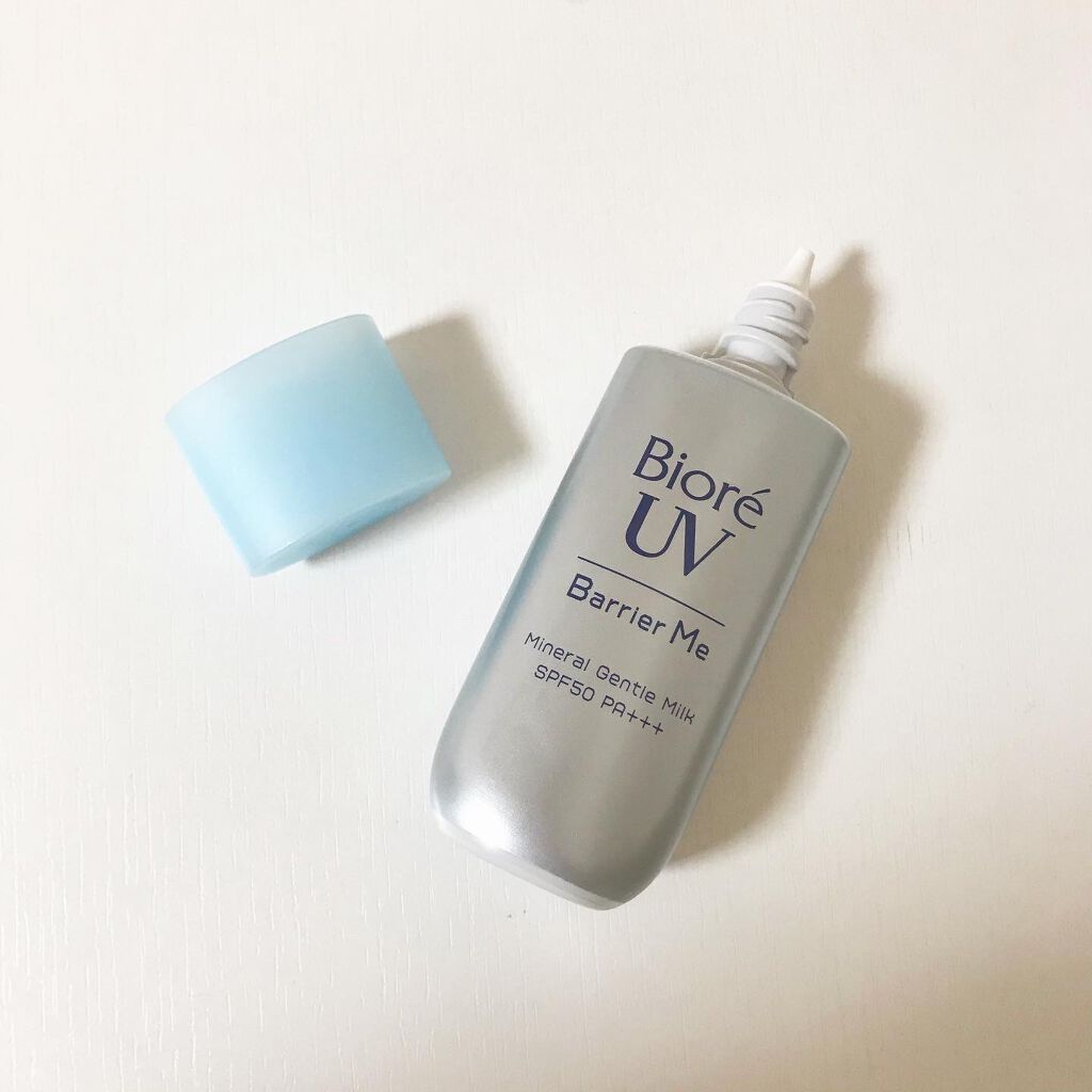 ビオレUV バリア・ミー ミネラルジェントルミルク/ビオレ/日焼け止めミルクを使ったクチコミ(2枚目)
