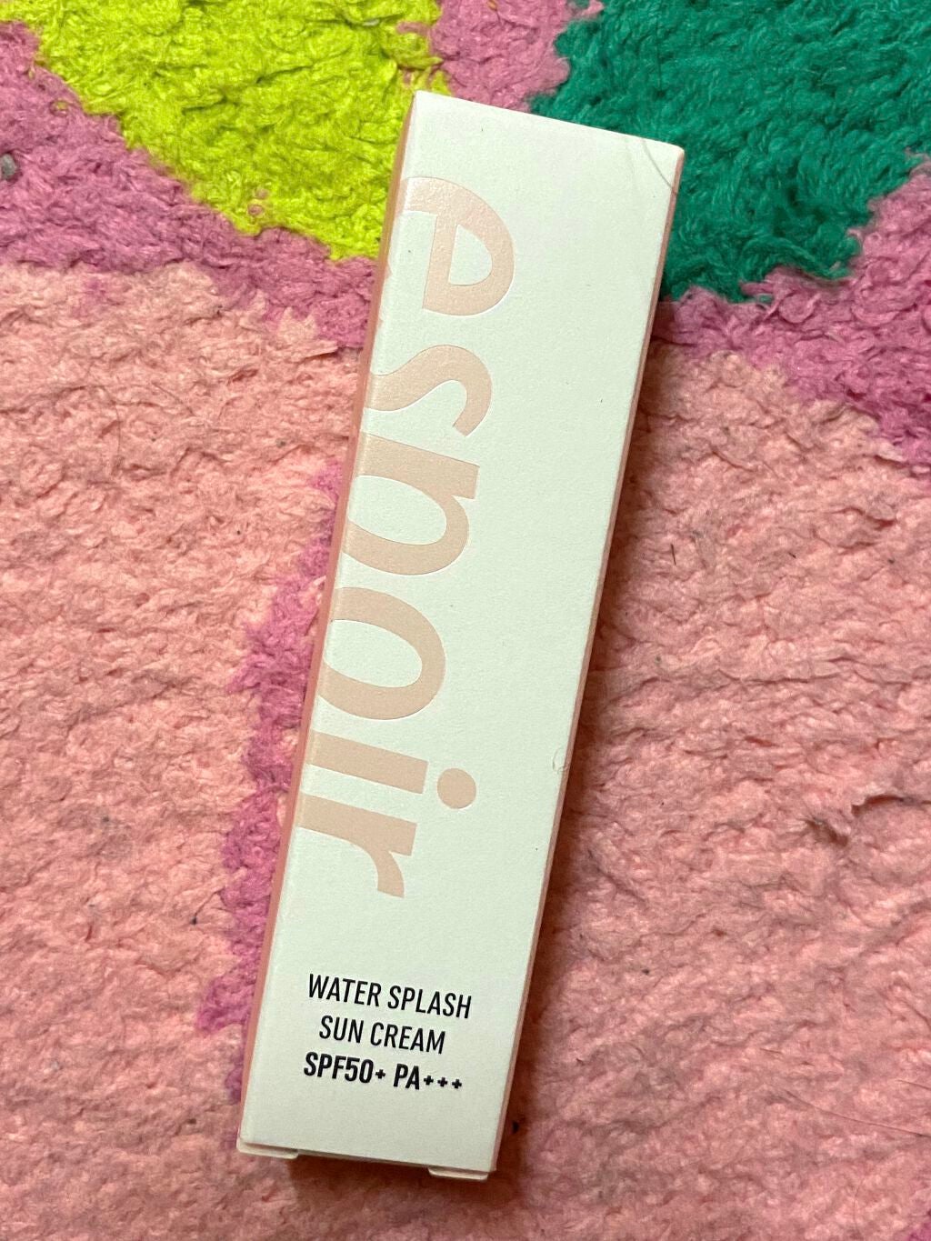 ウォータースプラッシュサンクリーム/espoir/日焼け止め・UVケアを使ったクチコミ(1枚目)