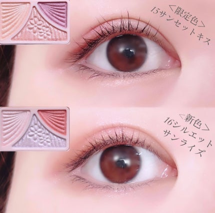 ジューシーピュアアイズ/キャンメイク/アイシャドウパレットを使ったクチコミ(2枚目)