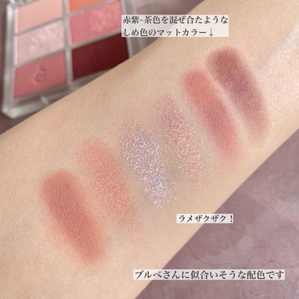 プロアイシャドウパレットセシル/CELEFIT/アイシャドウパレットを使ったクチコミ(3枚目)