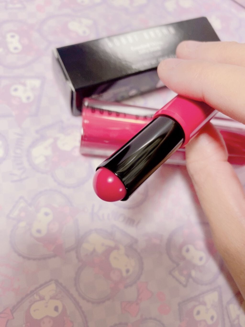 クラッシュド シャイン ジェリー スティック/BOBBI BROWN/口紅を使ったクチコミ（3枚目）