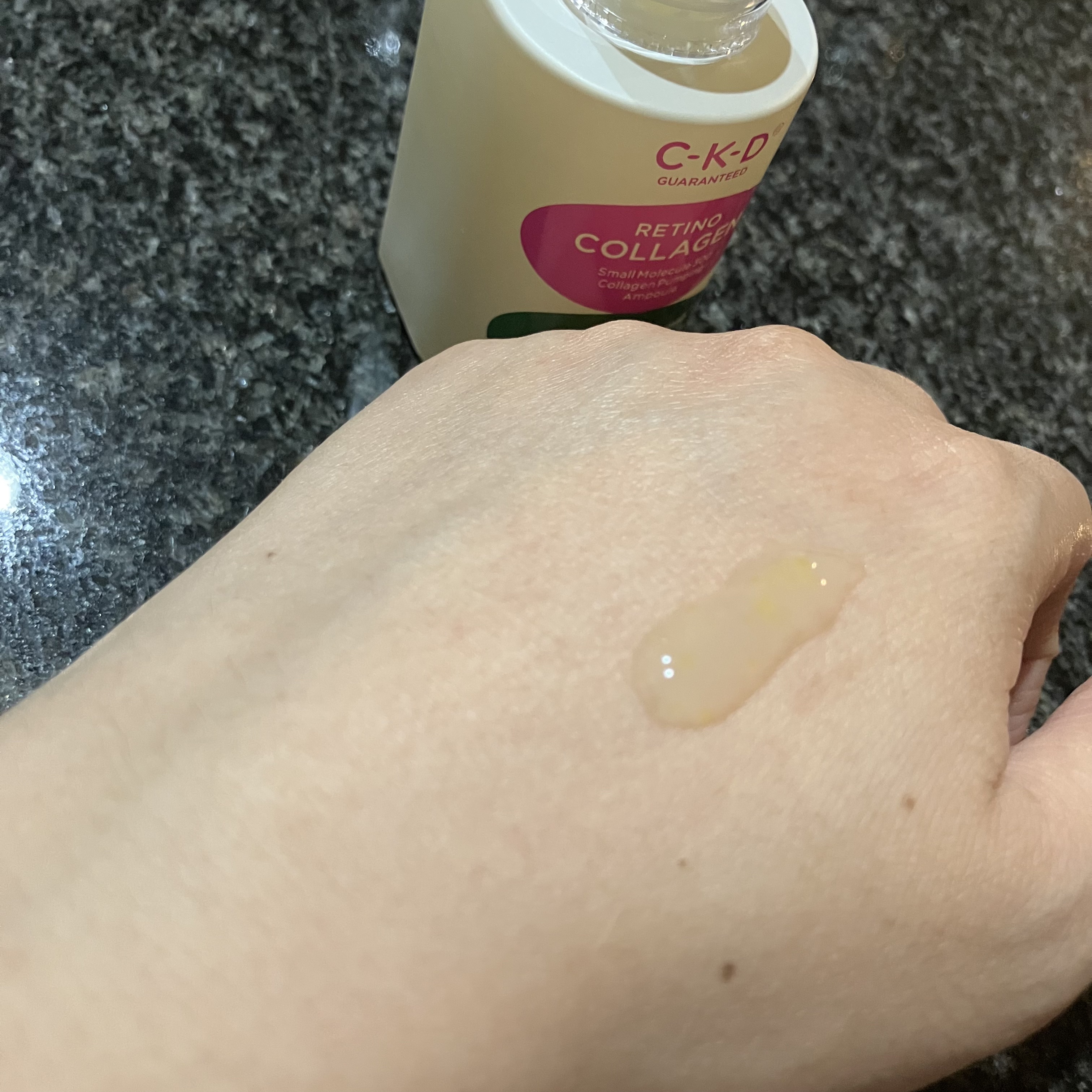 レチノコラーゲン低分子300パンピングアンプル/CKD/美容液を使ったクチコミ（3枚目）