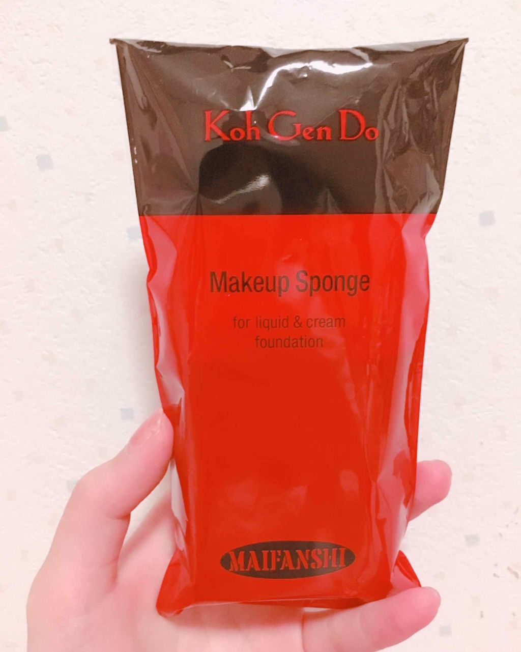 メイクアップスポンジ(リクイッド/クリーム ファンデーション用)/Koh Gen Do/パフ・スポンジを使ったクチコミ(1枚目)