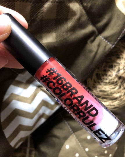 COLORRULEZ/16BRAND/リップグロスを使ったクチコミ(1枚目)