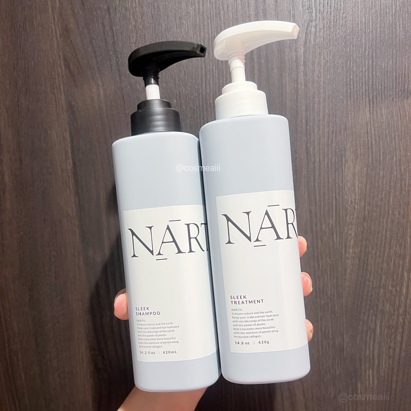 モイスト&リペアシャンプー/トリートメント/NARTH/市販シャンプーを使ったクチコミ(2枚目)