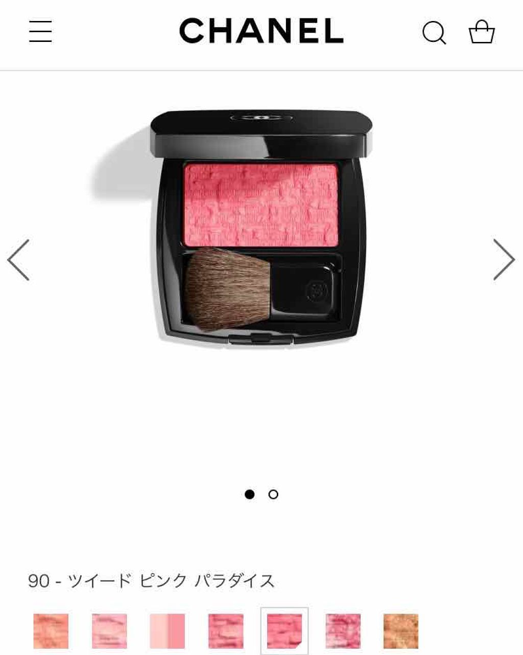 レ ティサージュ/CHANEL/パウダーチークを使ったクチコミ(1枚目)