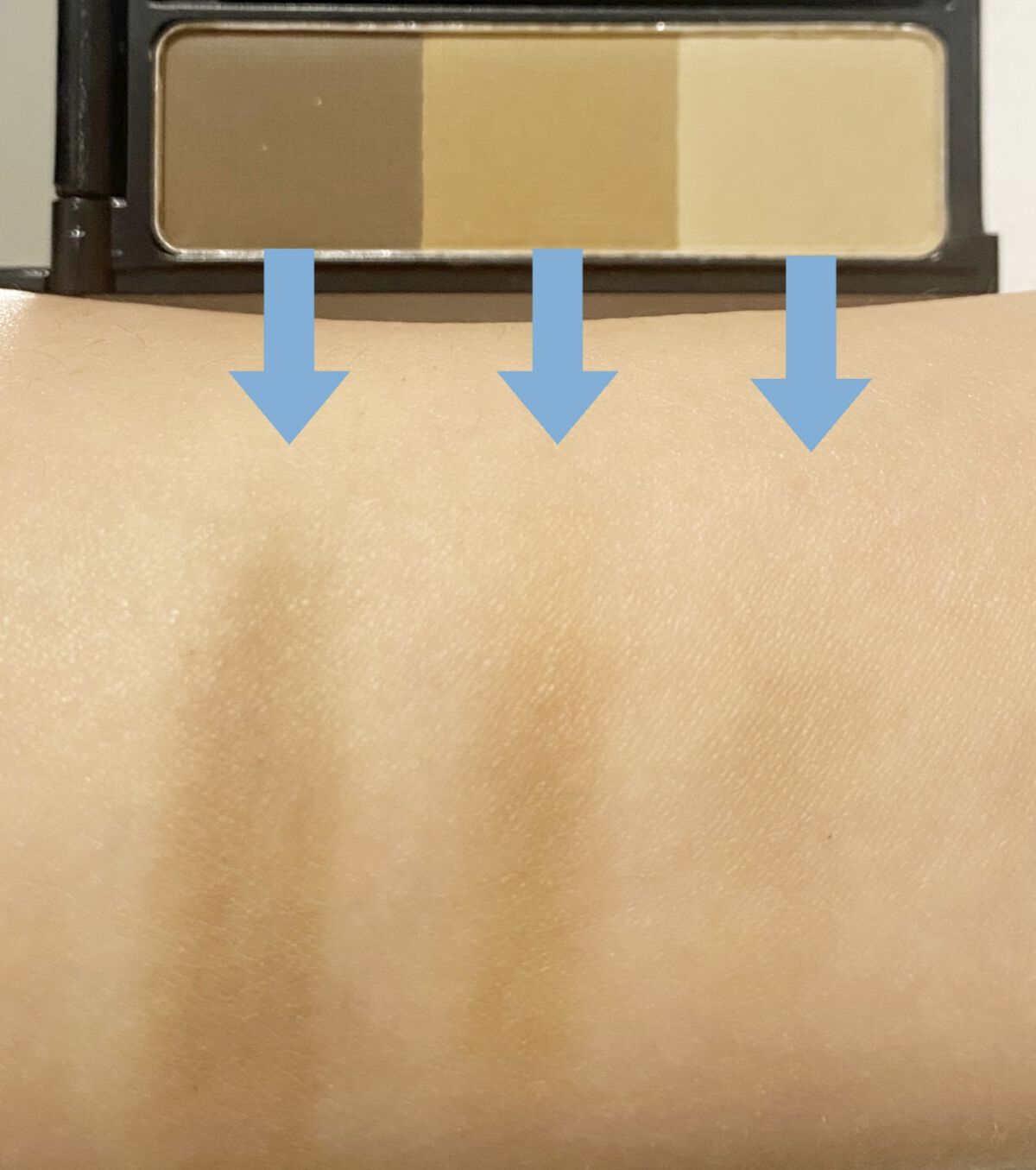 UR GLAM　EYEBROW POWDER/U R GLAM/パウダーアイブロウを使ったクチコミ（2枚目）