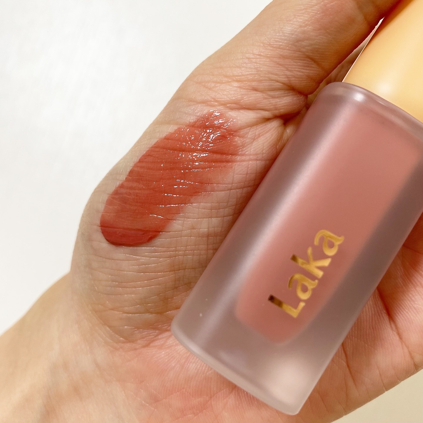 フルーティーグラムティント/Laka/リップティントを使ったクチコミ（3枚目）