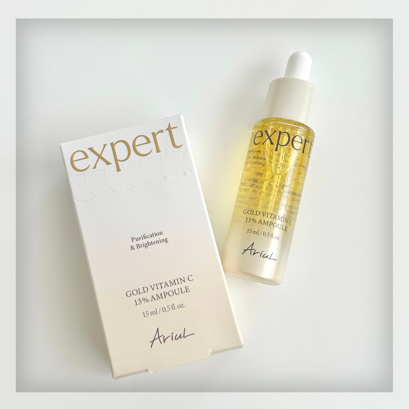 ゴールドビタミンC13%アンプル/Ariul/美容液を使ったクチコミ(1枚目)