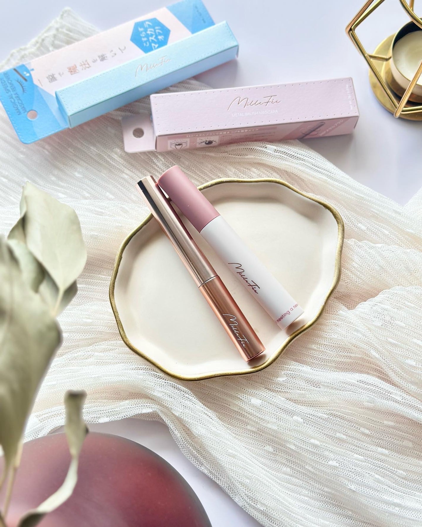 メタルブラシマスカラ/MilleFée/マスカラを使ったクチコミ(1枚目)