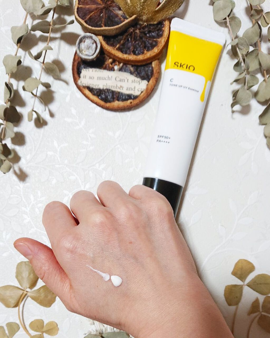 VC トーンアップUVエッセンス/SKIO/日焼け止めローションを使ったクチコミ（2枚目）