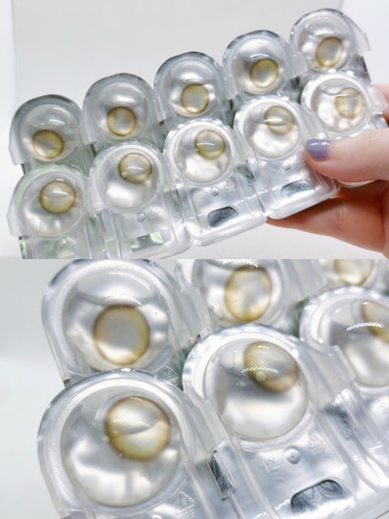 Glowy 1day/OLENS/ワンデー(1DAY)カラコンを使ったクチコミ(3枚目)