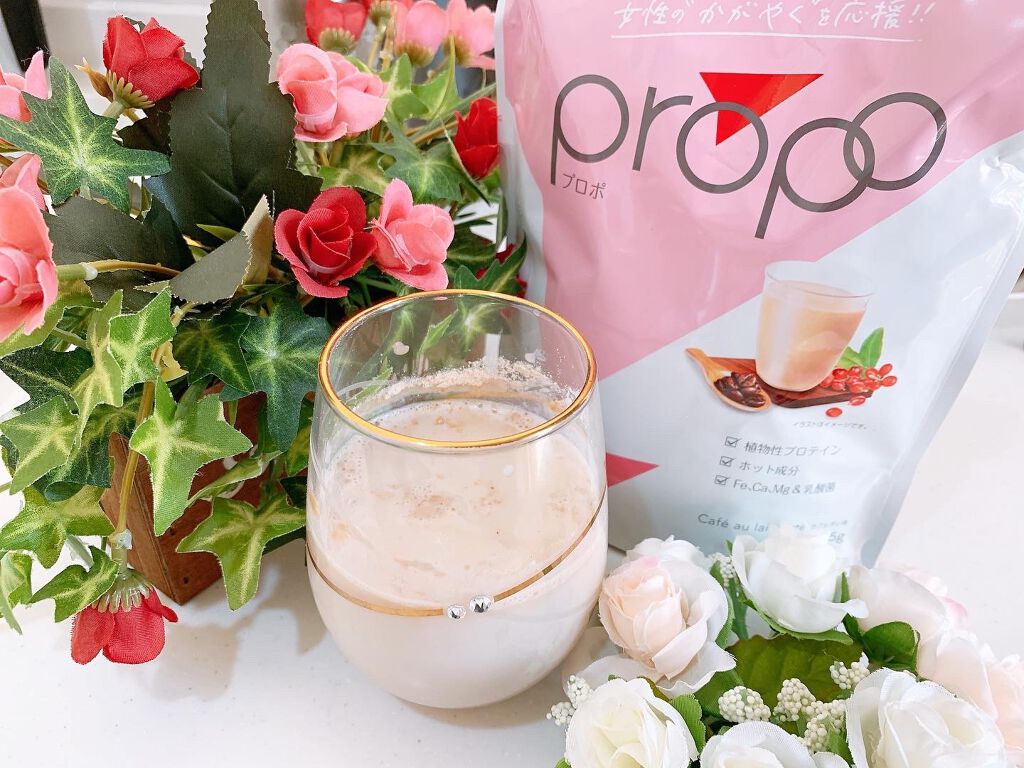 プロポ プロテイン(カフェオレ味)/ロート製薬/その他プロテインを使ったクチコミ（3枚目）