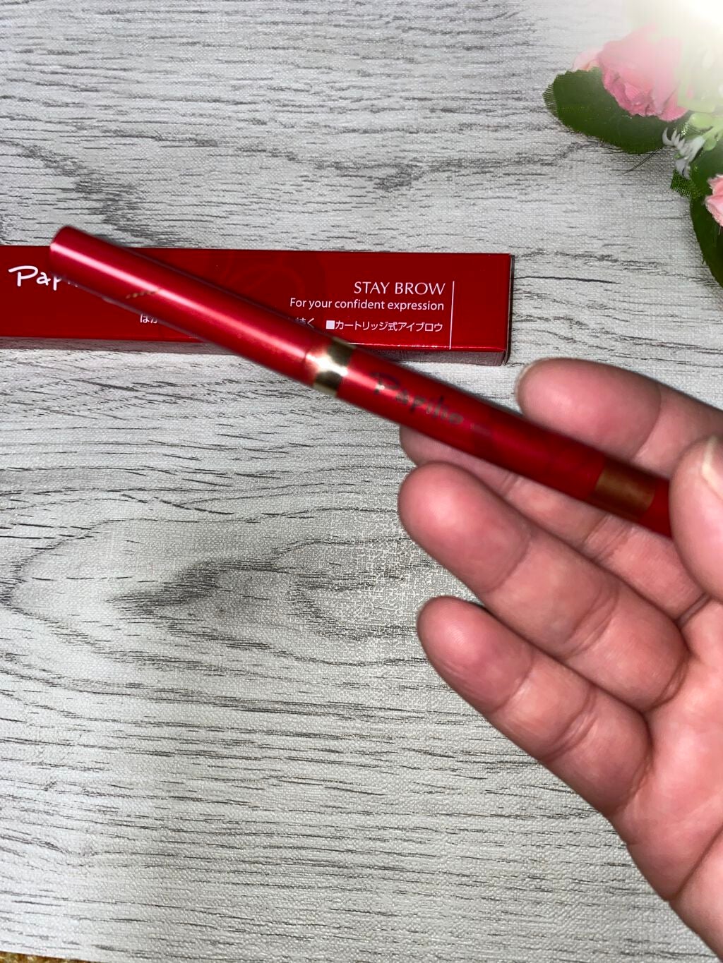 ステイブロウ/Papilio/アイブロウペンシルを使ったクチコミ(3枚目)