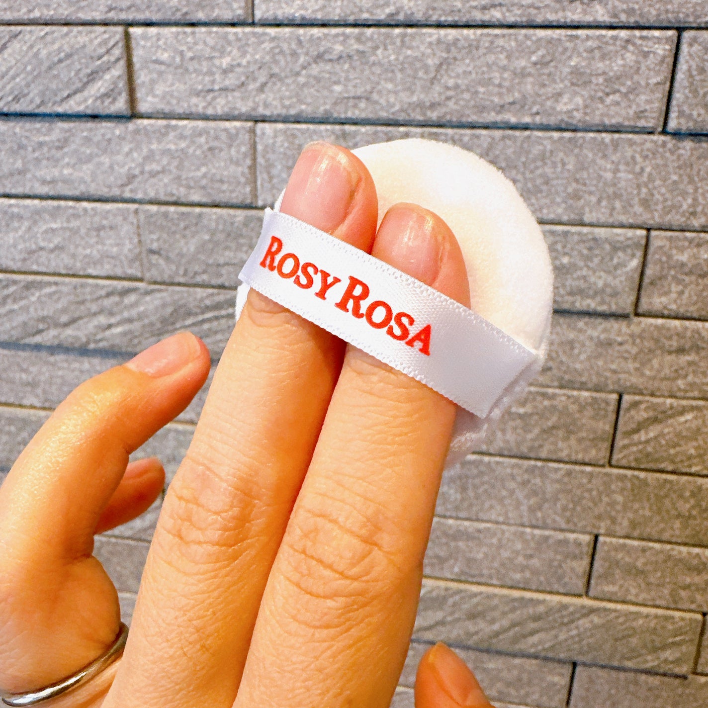 マイクロファイバーパフ S 3P/ロージーローザ/パフ・スポンジを使ったクチコミ(2枚目)