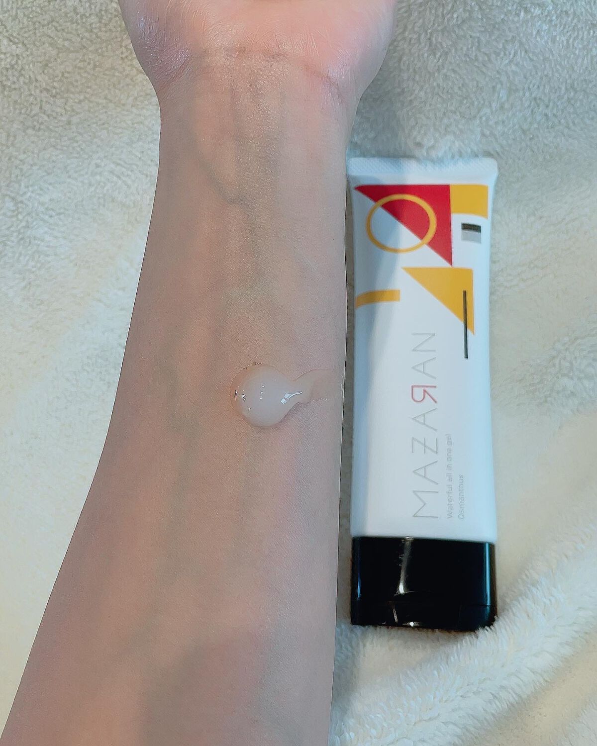 ウォータフルオールインワンジェル/MAZARAN/オールインワン化粧品を使ったクチコミ(2枚目)