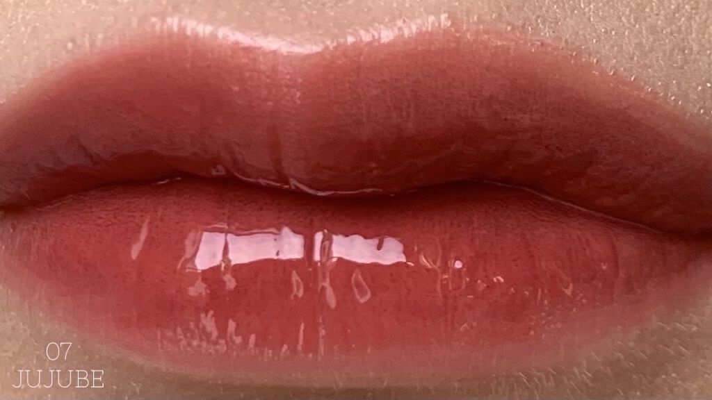 ジューシーラスティングティント/rom&nd/リップティントを使ったクチコミ（2枚目）