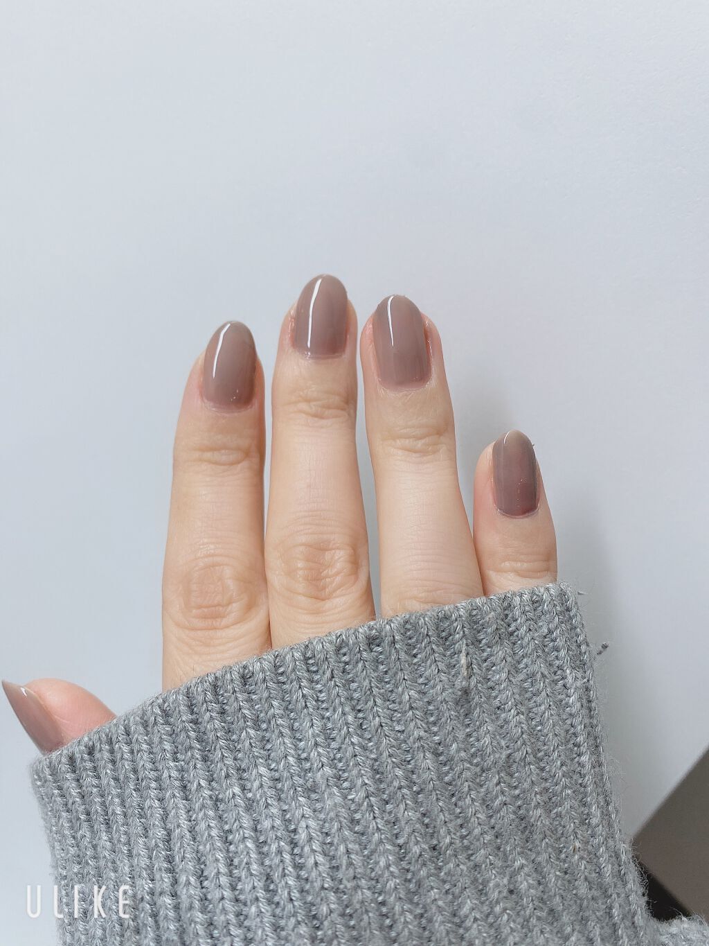 フレンドネイル(リニューアル品)	 2-19(33095)ペールグレージュ/DAISO/マニキュアを使ったクチコミ（2枚目）