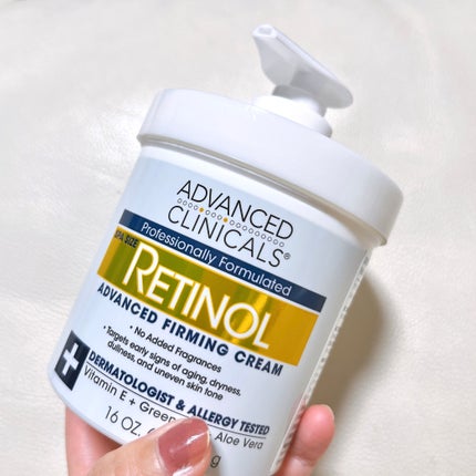 レチノールアドバンスドファーミングクリーム/ADVANCED CLINICALS/ボディクリームを使ったクチコミ(5枚目)