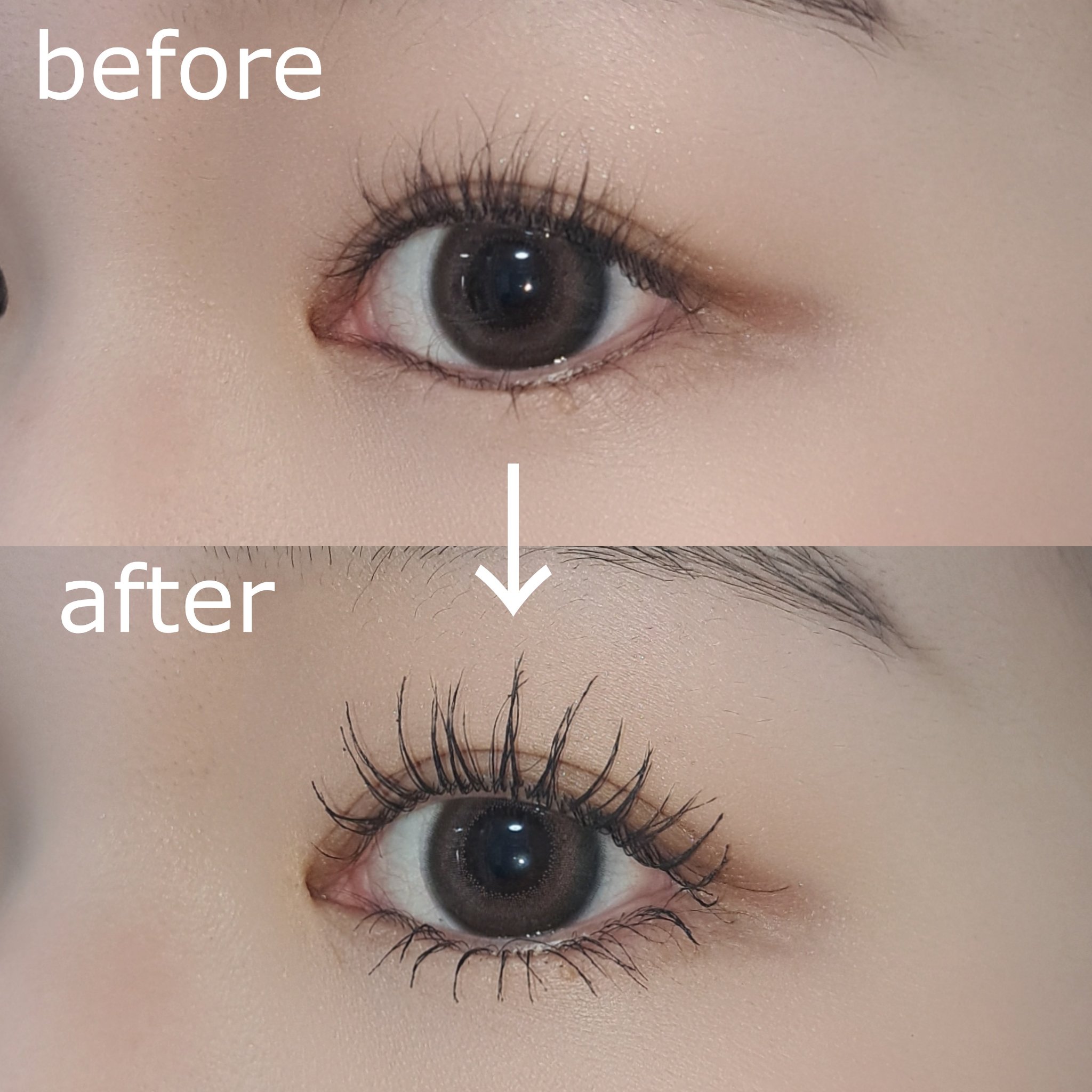 メタルックマスカラ/キャンメイク/マスカラを使ったクチコミ（3枚目）