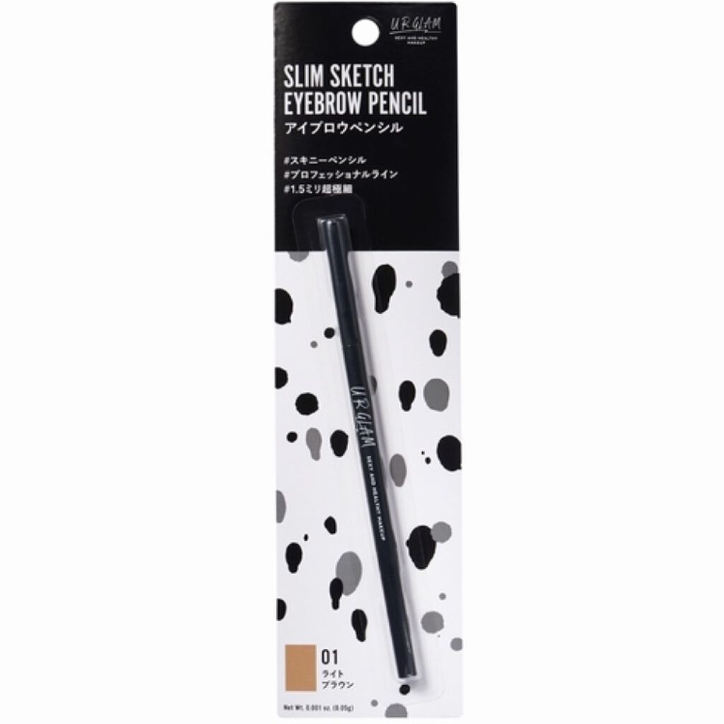 スリムスケッチアイブロウペンシル/U R GLAM/アイブロウペンシルを使ったクチコミ（1枚目）