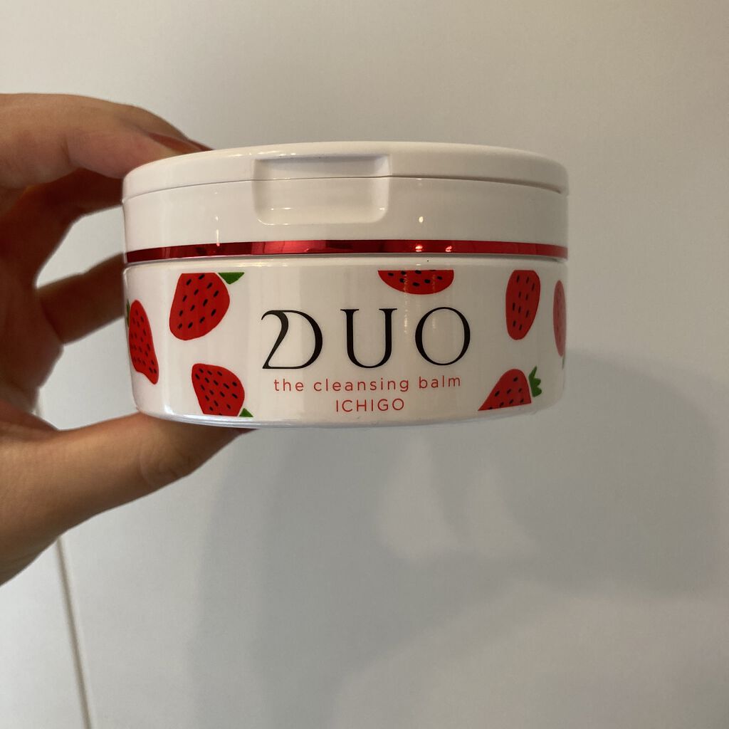デュオ ザ クレンジングバーム いちご/DUO/クレンジングバームを使ったクチコミ（1枚目）