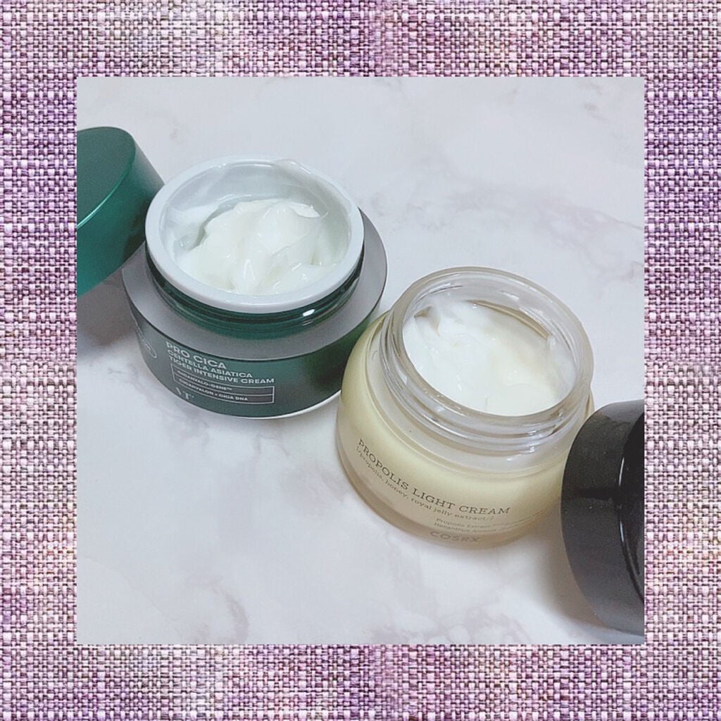 フルフィットプロポリスライトクリーム/COSRX/フェイスクリームを使ったクチコミ(4枚目)