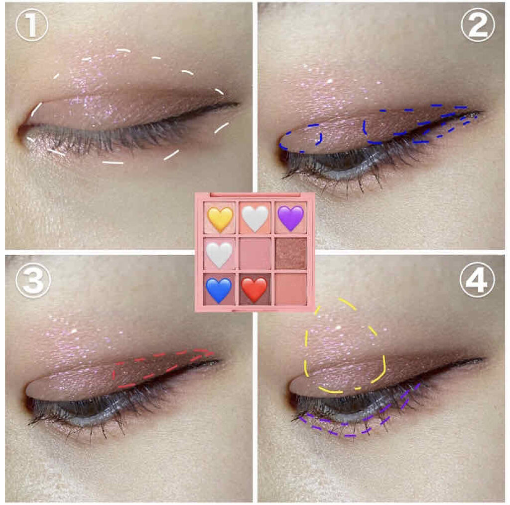 3CE マルチアイカラーパレット/3CE/アイシャドウパレットを使ったクチコミ（2枚目）