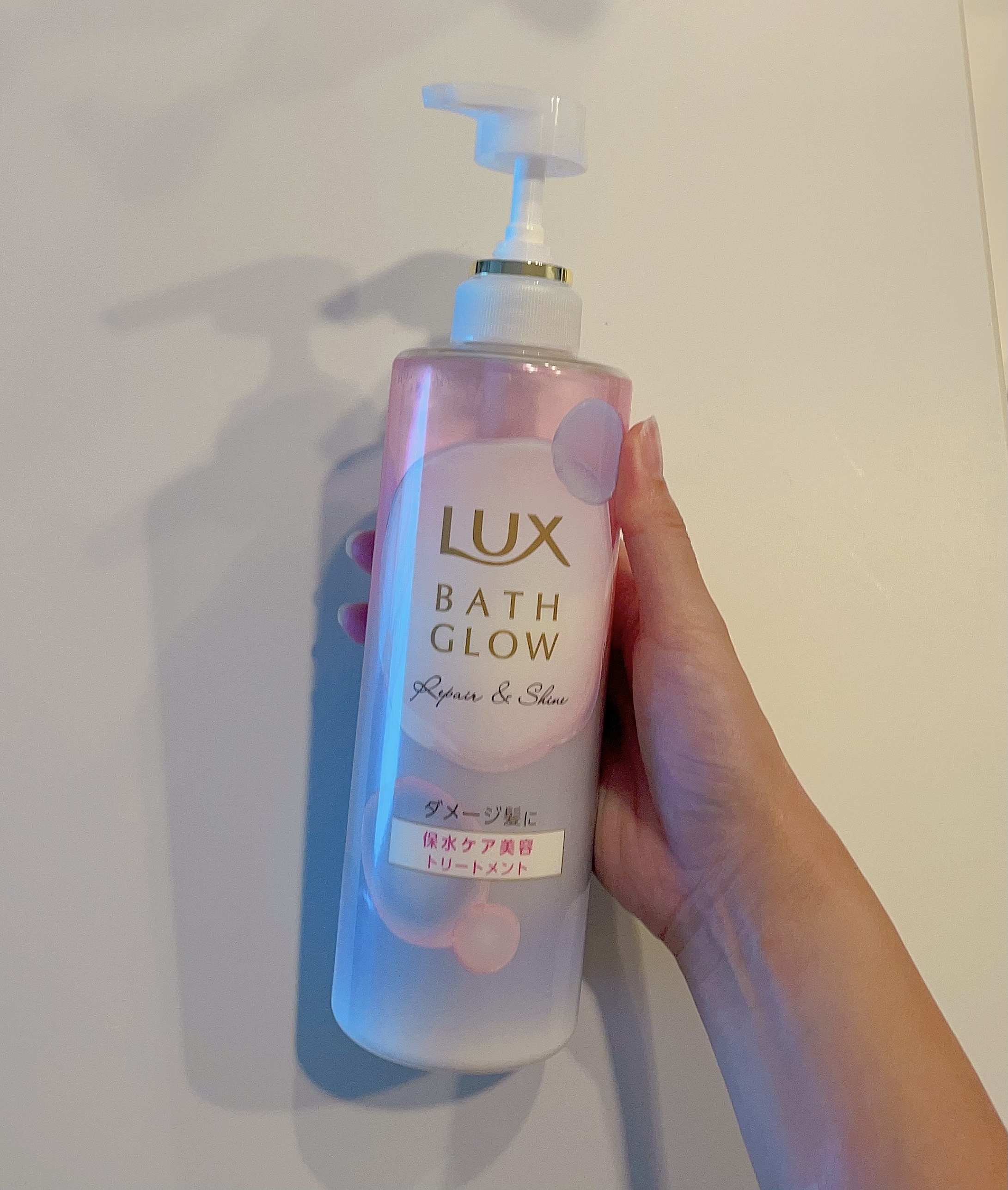 LUX バスグロウ リペア&シャイン シャンプー / トリートメントのクチコミ「ラックスバスグロウシリーズからまるでゼリーな保水シリーズ！
とても気になっているから、
早速使.....」（3枚目）