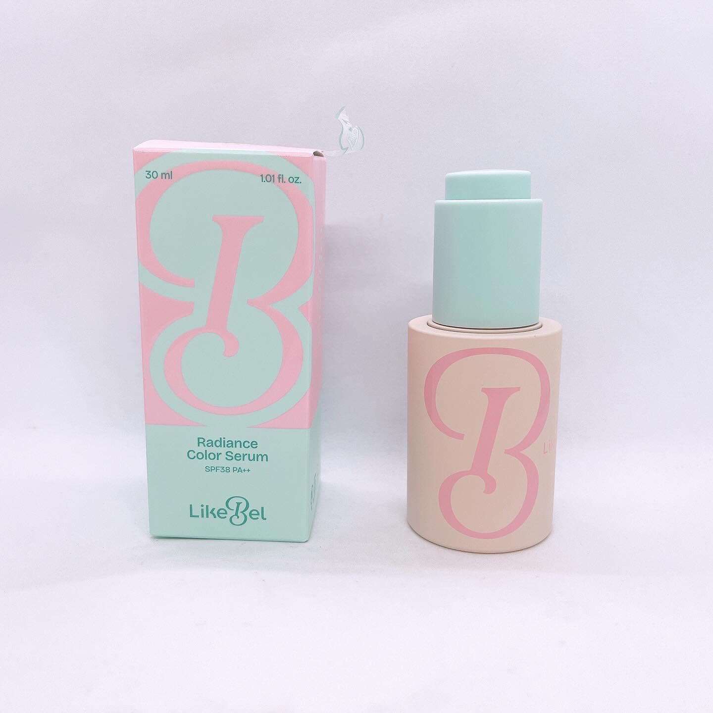 ラディアンスカラーセラム/Likebel/リキッドファンデーションを使ったクチコミ（1枚目）