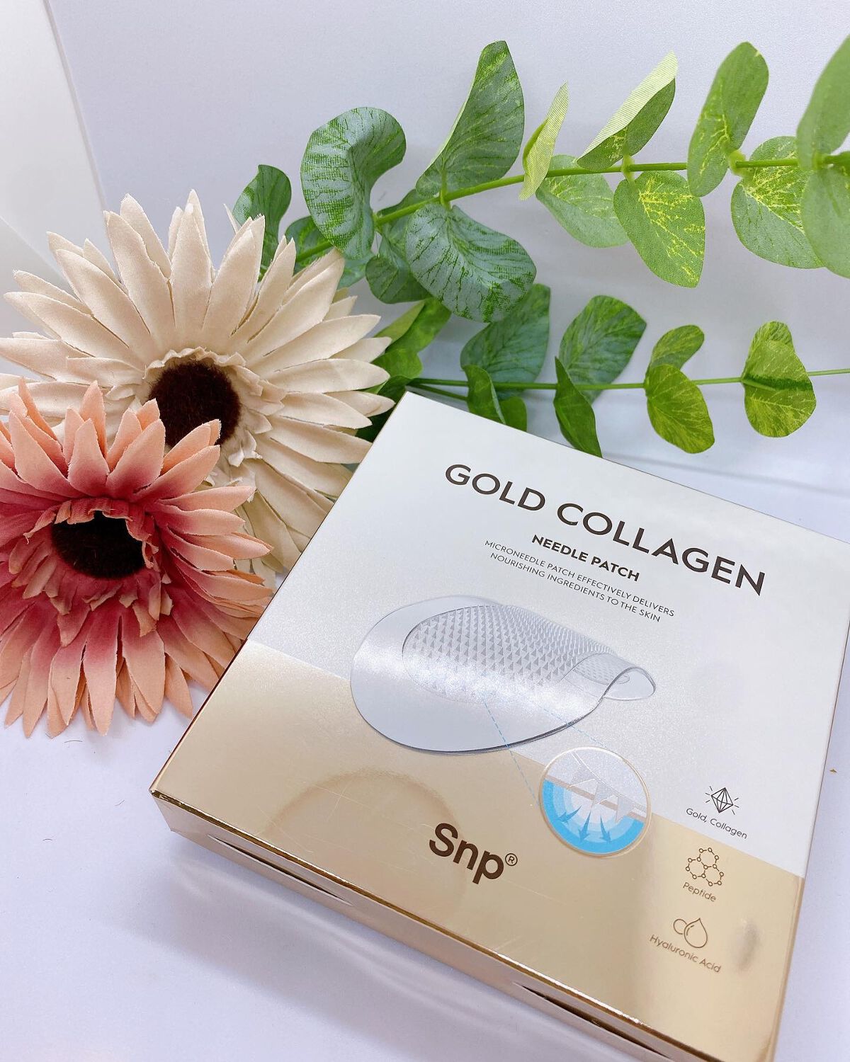 ゴールドコラーゲンニードルパッチ/SNP/アイケア・アイクリームを使ったクチコミ(6枚目)