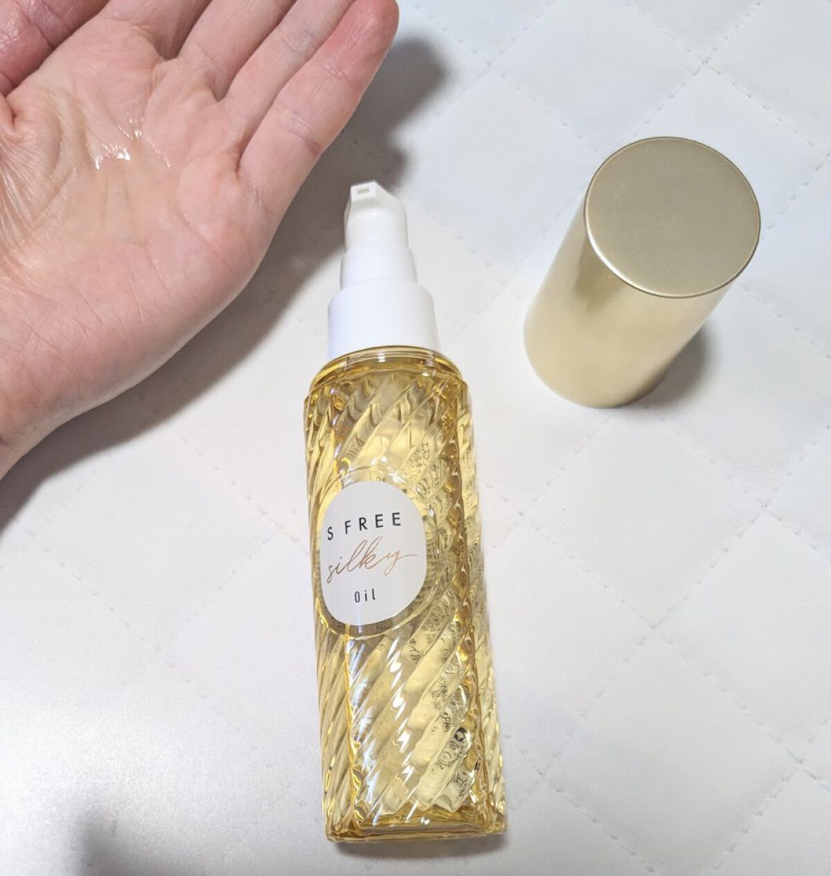 シルキースムースヘアオイル/S FREE/ヘアオイルを使ったクチコミ（2枚目）