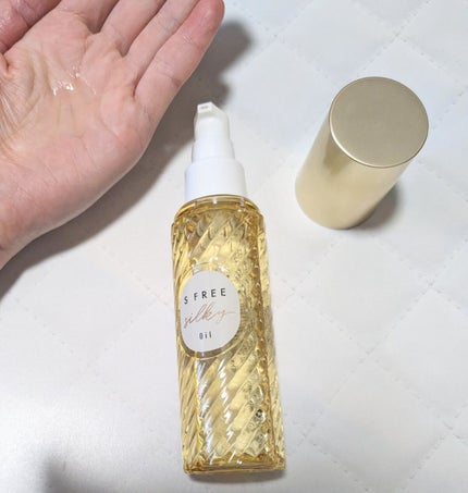 シルキースムースヘアオイル/S FREE/ヘアオイルを使ったクチコミ(2枚目)