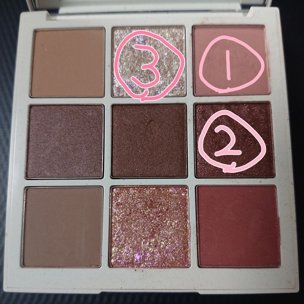 TERRAZZO Shadow palette/HOLIKA HOLIKA/アイシャドウパレットを使ったクチコミ（1枚目）