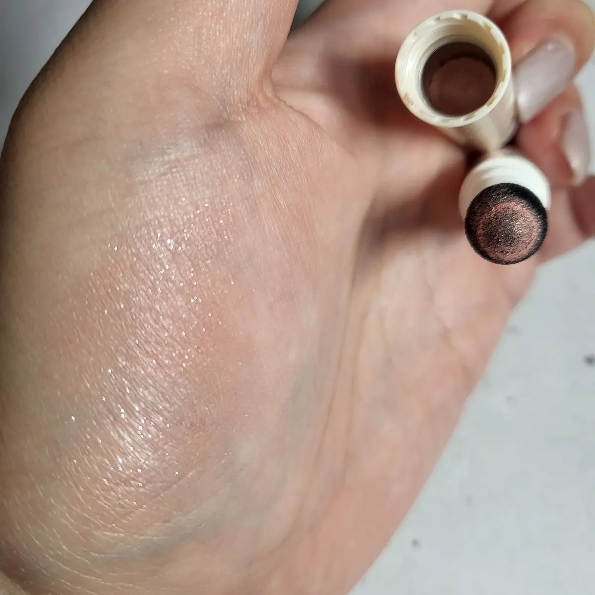 クッションチップアイカラーN/キスミー フェルム/単色アイシャドウを使ったクチコミ（3枚目）