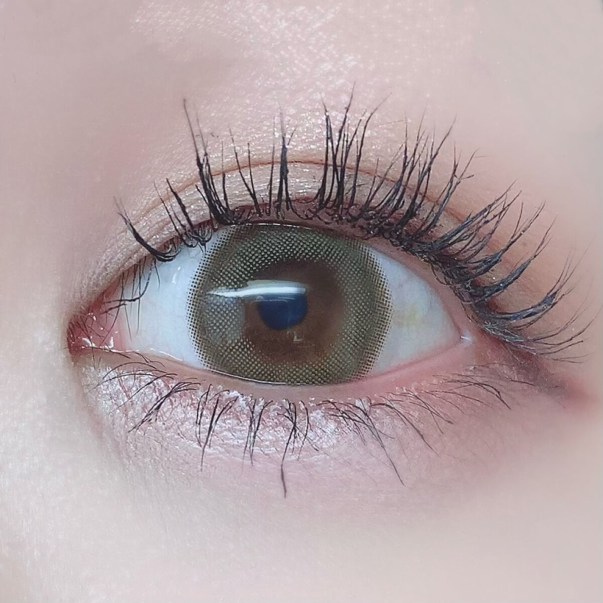 ピエナージュ ミミジェム ワンデー ミミエメラルド/PienAge/カラーコンタクトレンズを使ったクチコミ（3枚目）