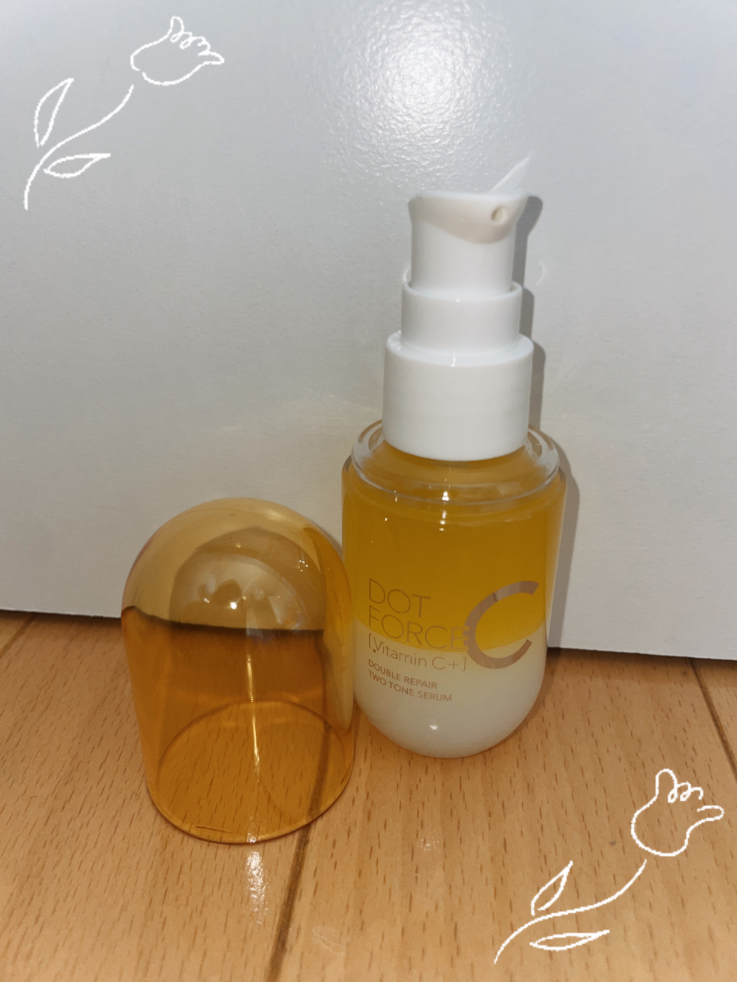 ダブルリペア ツートン セラム/ドットフォース/美容液を使ったクチコミ（1枚目）