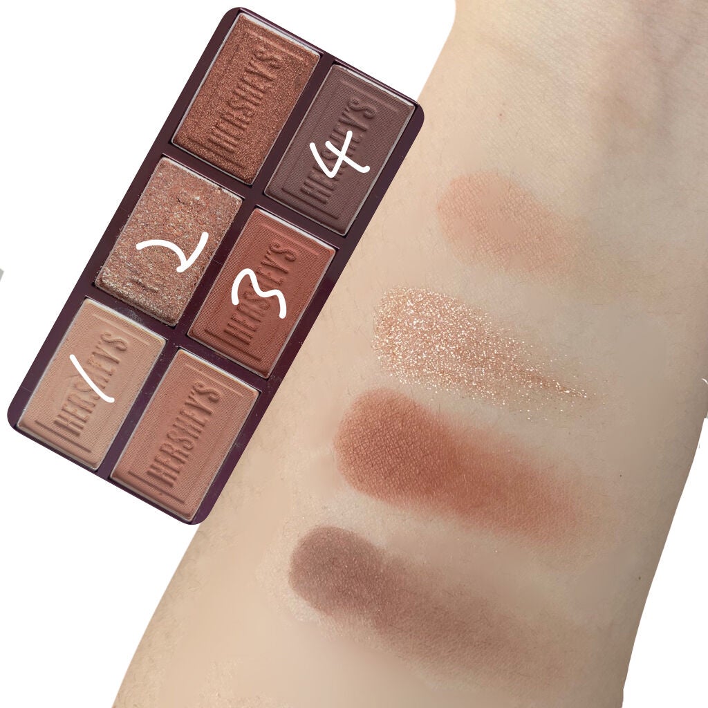 ハーシー プレイカラーアイズミニ/ETUDE/アイシャドウパレットを使ったクチコミ(3枚目)