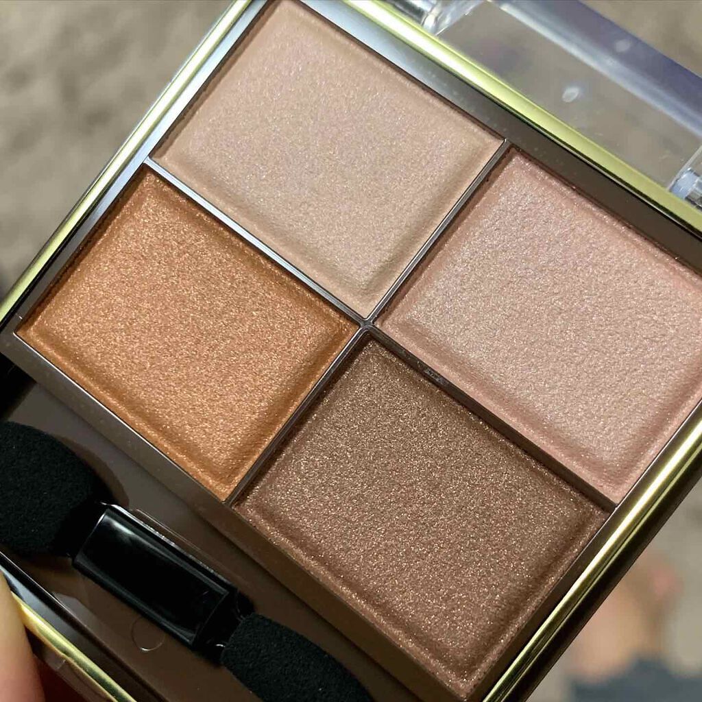 スキニーリッチシャドウ/excel/アイシャドウパレットを使ったクチコミ(4枚目)