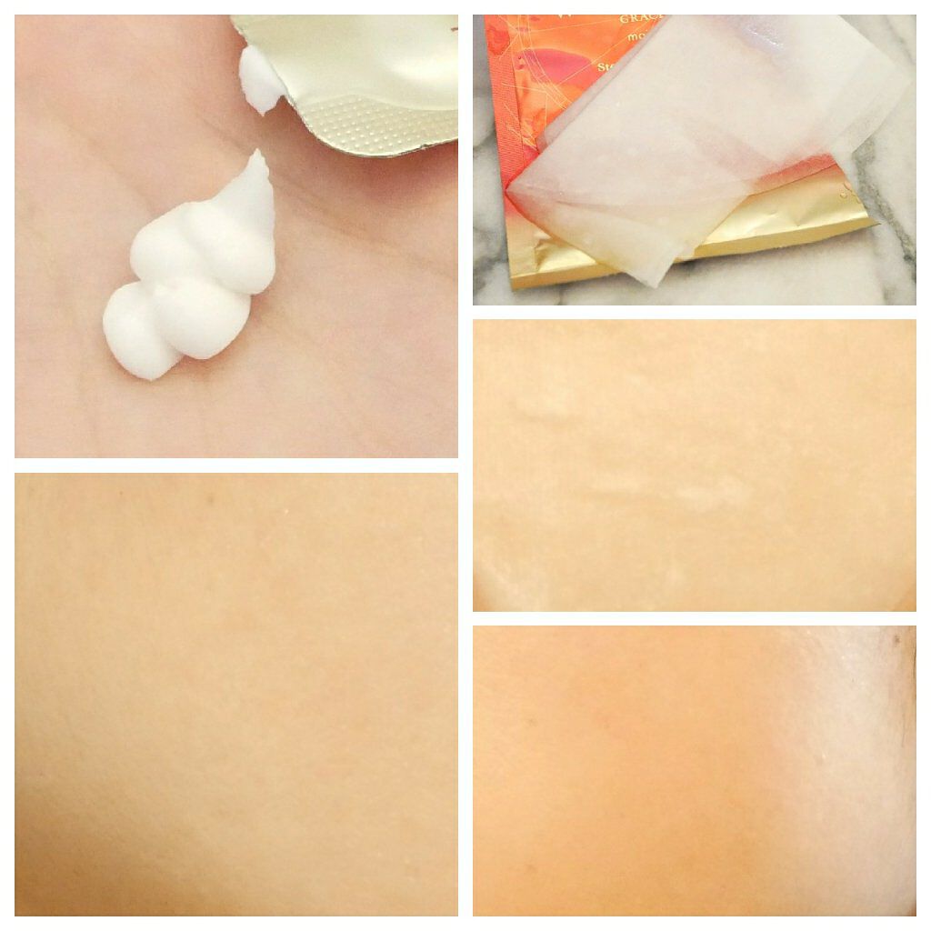 リンクルケア Wコンセントレートマスク/グレイスワン/シートマスク・パックを使ったクチコミ(4枚目)