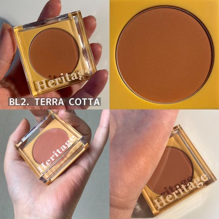 ザ  ヘリテージ  チーク/MERZY/パウダーチークを使ったクチコミ(4枚目)