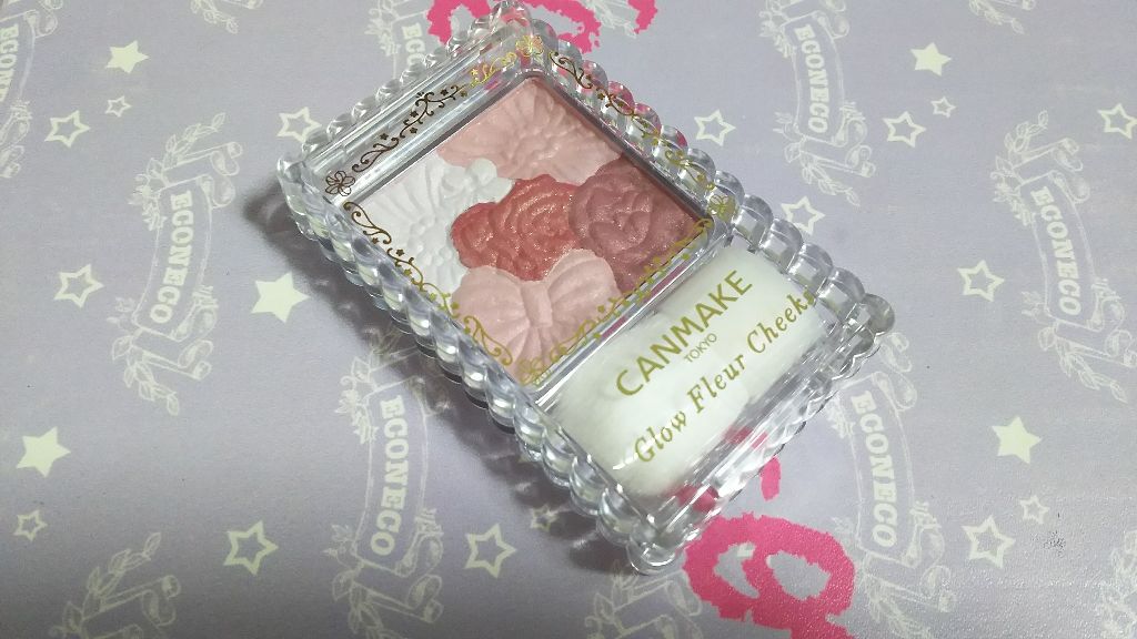 グロウフルールチークス/キャンメイク/パウダーチークを使ったクチコミ(1枚目)