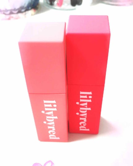 ブラッディライアー コーティングティント/lilybyred/リップティントを使ったクチコミ(1枚目)