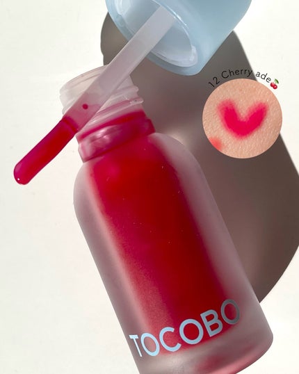 ジューシーベリープランピングリップオイル/TOCOBO/リップグロスを使ったクチコミ(4枚目)