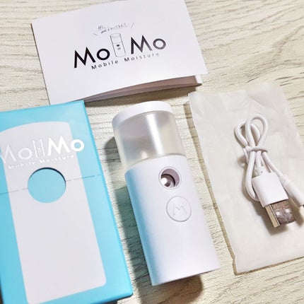 MOMOモバイルモイスチャー(携帯型フェイシャルスチーマー)/MoMo/美顔器・マッサージを使ったクチコミ(3枚目)