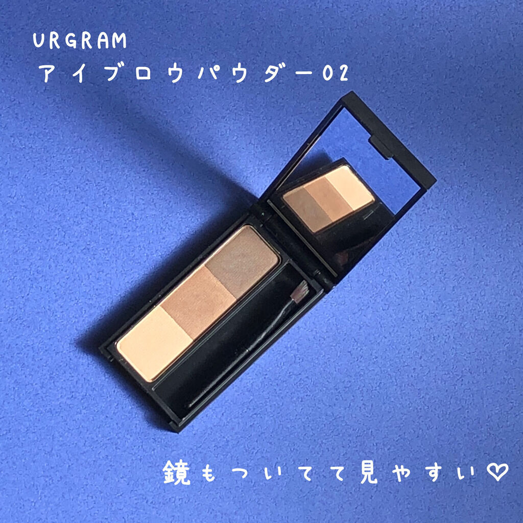 UR GLAM　EYEBROW POWDER/U R GLAM/パウダーアイブロウを使ったクチコミ（2枚目）