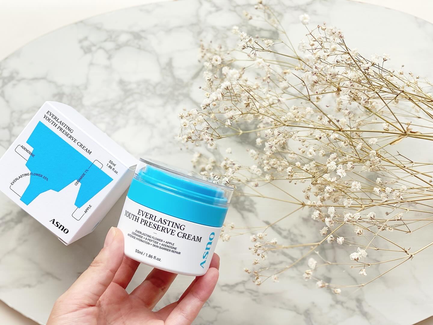 エバーラスティングユースプリザーブクリーム/ASNO/フェイスクリームを使ったクチコミ（1枚目）