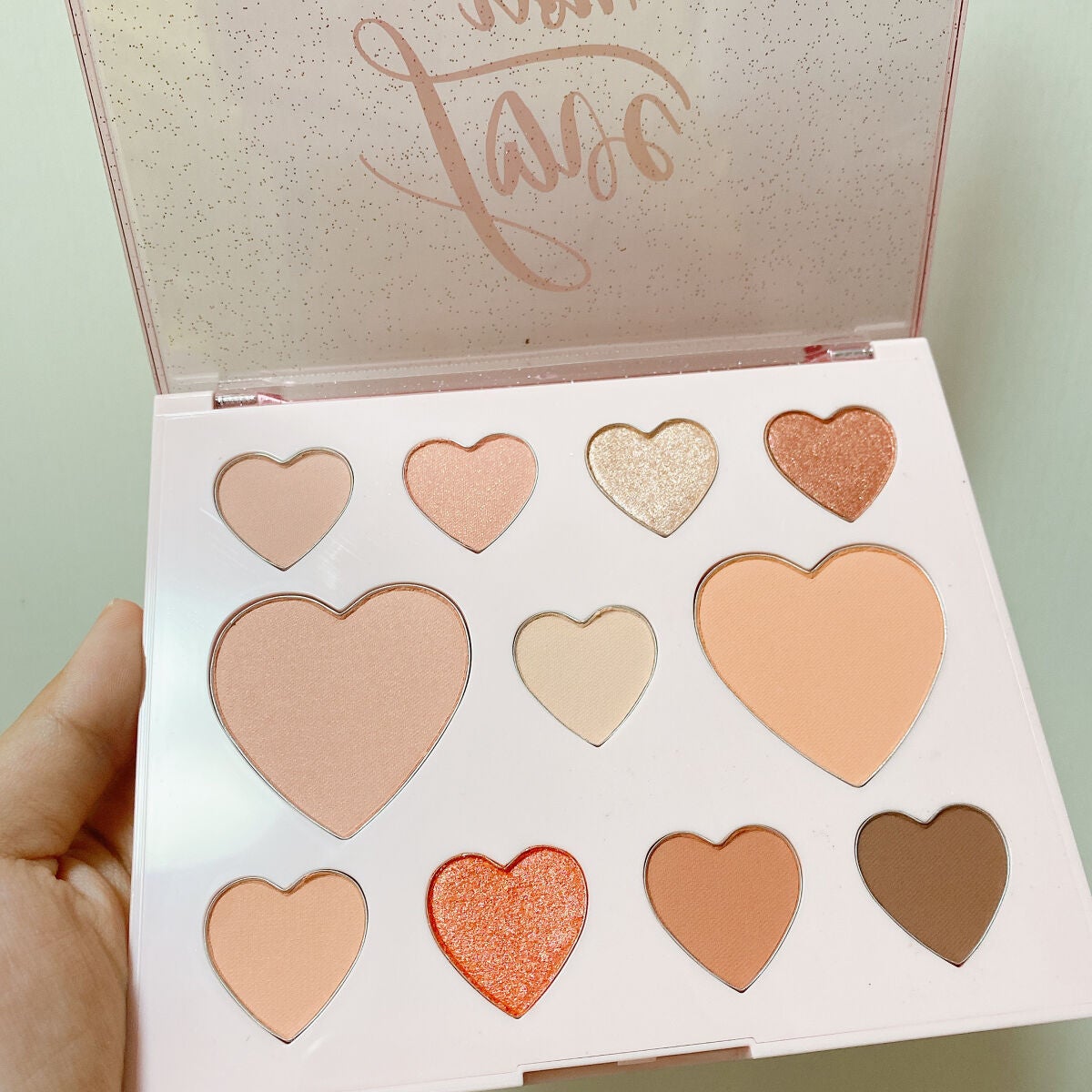 ラブミー シャドウパレット ラブデイズ/the SAEM/アイシャドウパレットを使ったクチコミ(2枚目)