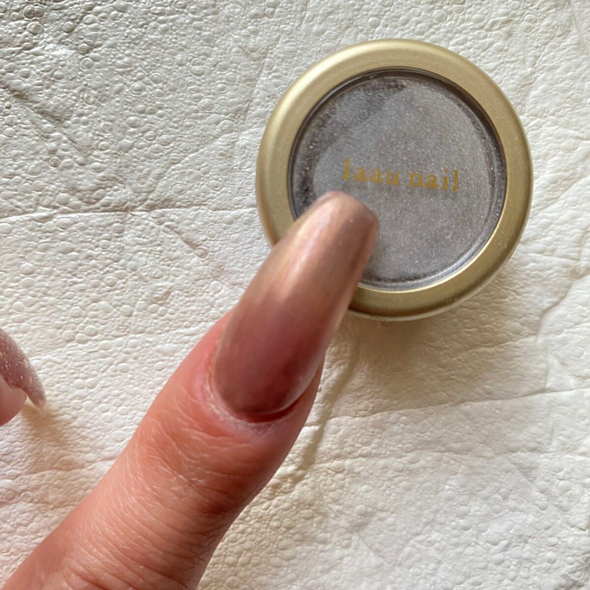 a❤︎フォロバ100% on LIPS 「❤︎おすすめパウダー❤︎laaunailのclalu。単体で擦..」(2枚目)